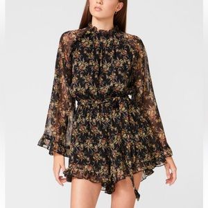 Ocean Eyes Playsuit Black | MVN Womens Jumpsuits‎ / Romper Size medium